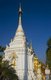 Thailand: The smaller Burmese-style chedi at Wat Phrathat Si Chom Thong, Chom Thong, Chiang Mai Province, northern Thailand